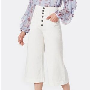 Joie cropped high waisted pants